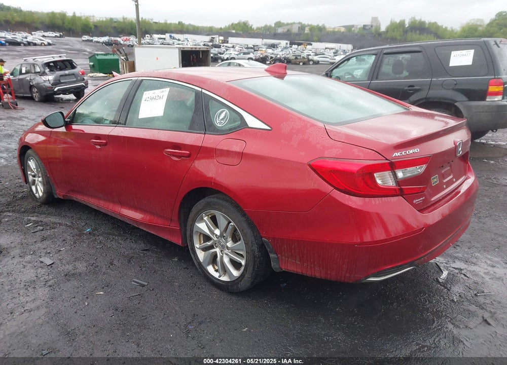 2019 HONDA ACCORD VIN: 1HGCV1F18KA082465