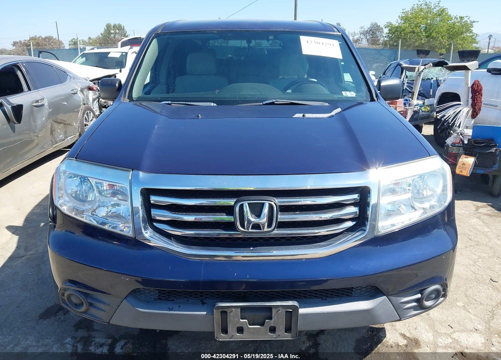 2015 HONDA PILOT LX VIN: 5FNYF3H20FB027055