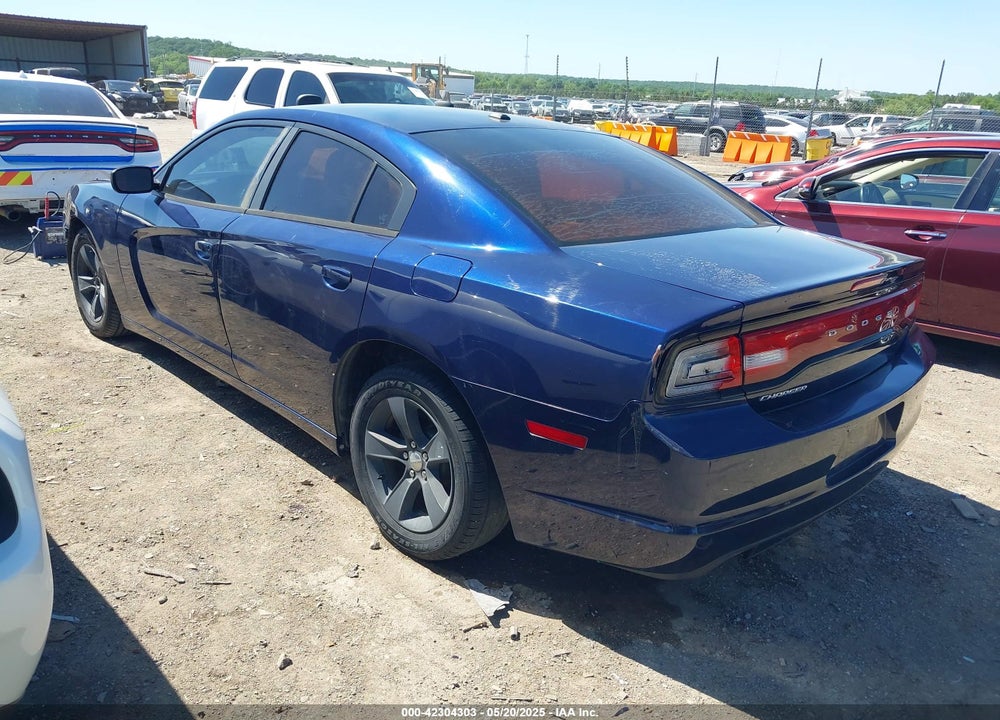 2013 DODGE CHARGER SE VIN: 2C3CDXBG7DH601772
