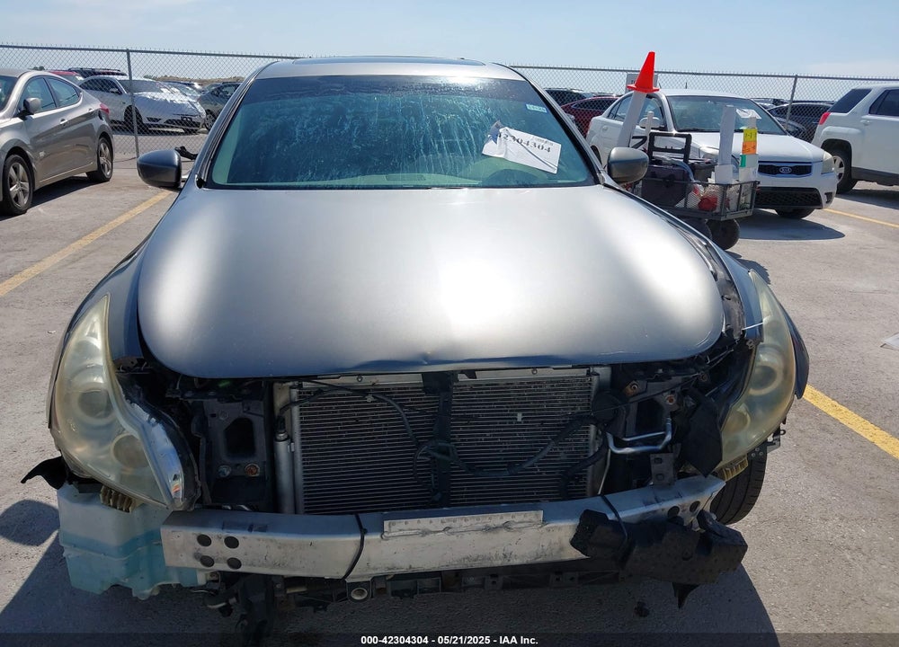 2012 INFINITI G37X VIN: JN1CV6AR9CM674663