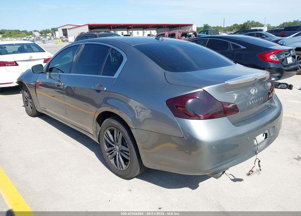 2012 INFINITI G37X VIN: JN1CV6AR9CM674663