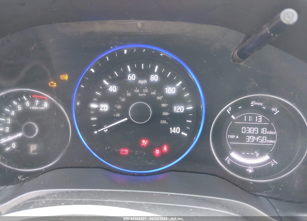 2018 HONDA HR-V VIN: 3CZRU6H74JM730311