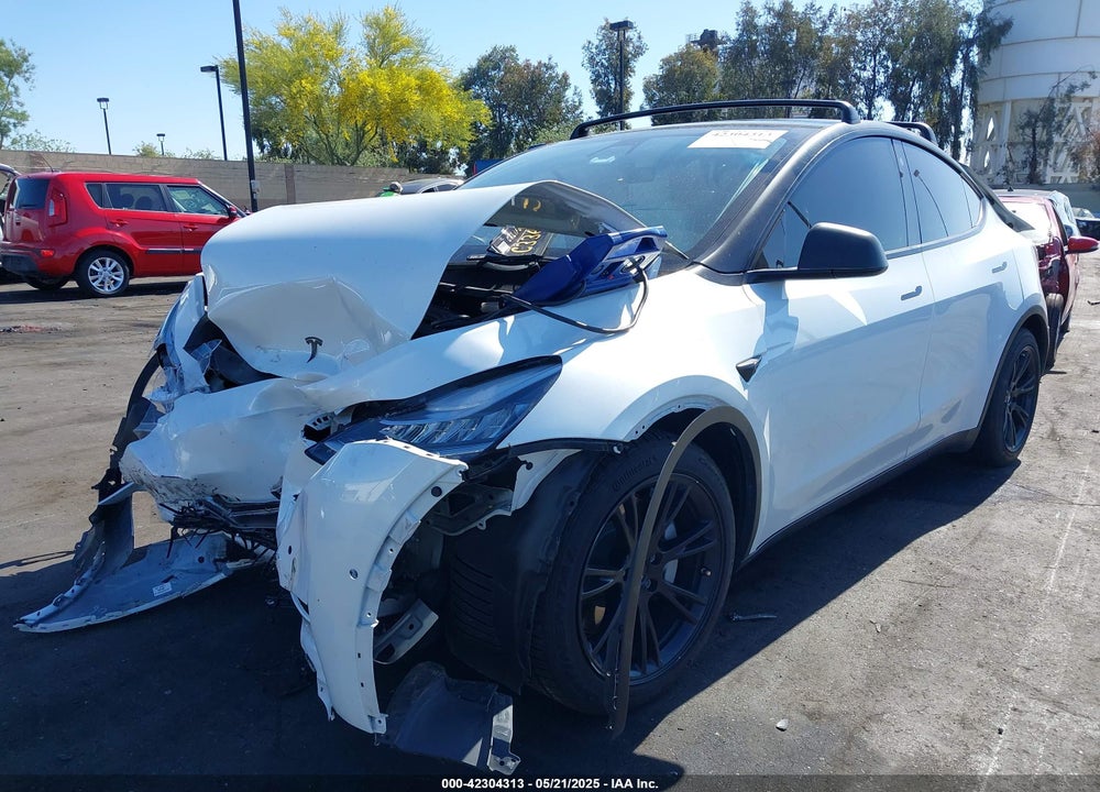 2021 TESLA MODEL Y VIN: 5YJYGAEE5MF189275