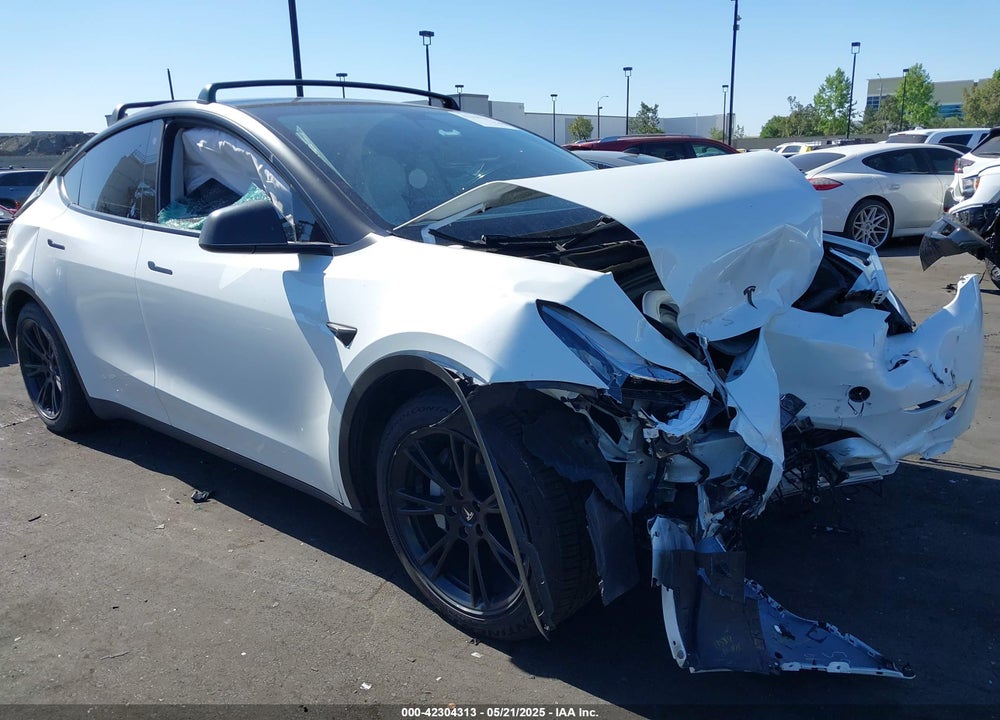 2021 TESLA MODEL Y VIN: 5YJYGAEE5MF189275