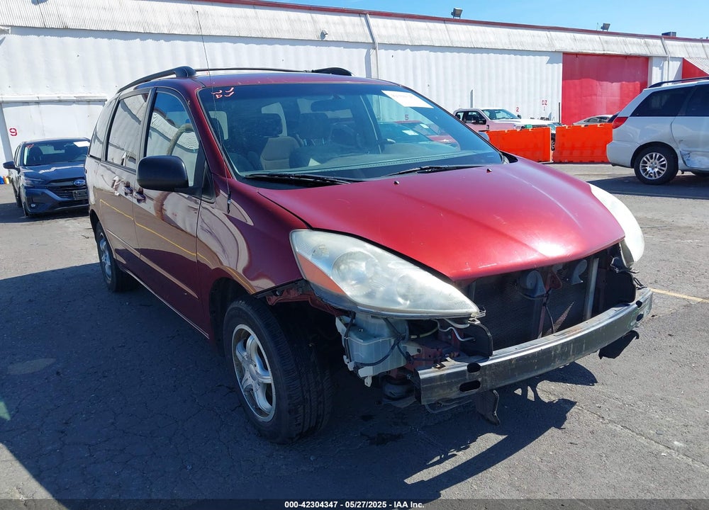 2008 TOYOTA SIENNA VIN: 5TDZK23C88S133231