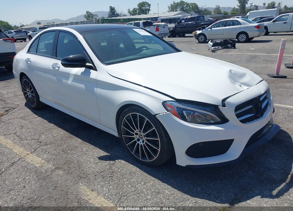 2018 MERCEDES-BENZ C 300 VIN: WDDWF4JB8JR396830