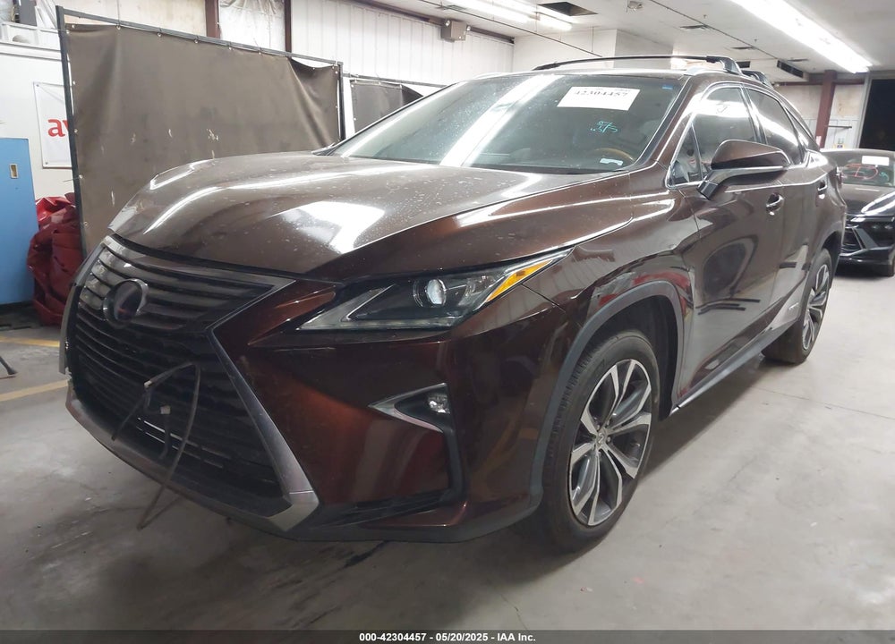2016 LEXUS RX 450H VIN: 2T2BGMCA1GC005462