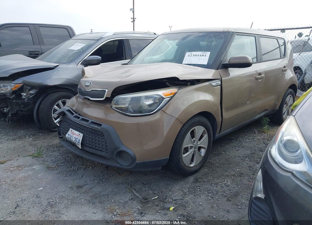 2016 KIA SOUL VIN: KNDJN2A26G7258557