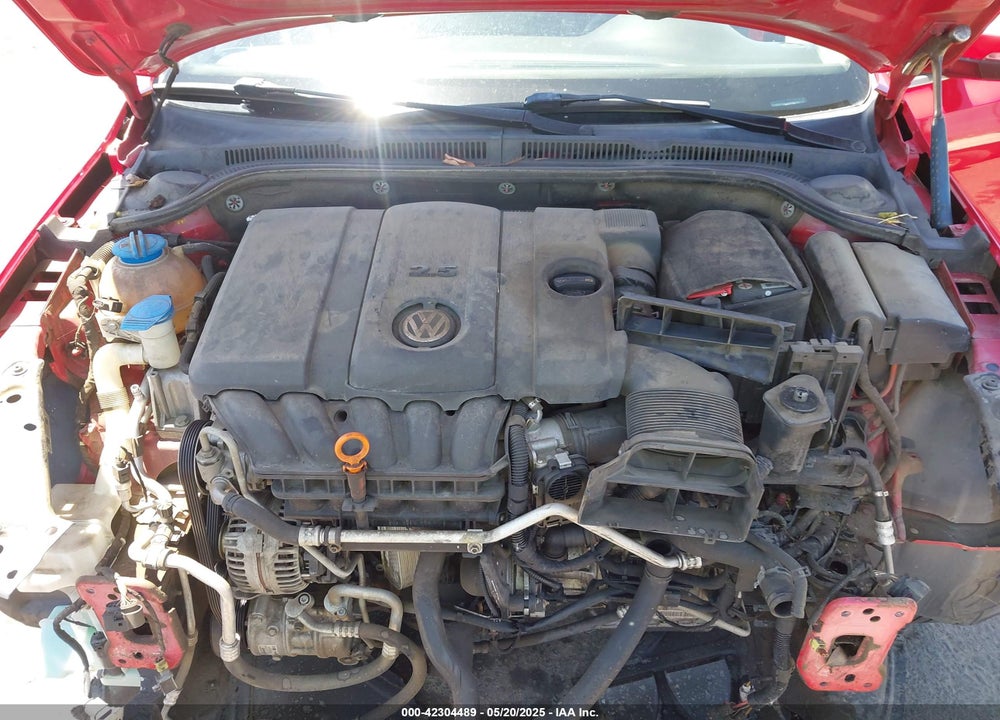 2013 VOLKSWAGEN JETTA 2.5L SE VIN: 3VWDP7AJ4DM278719