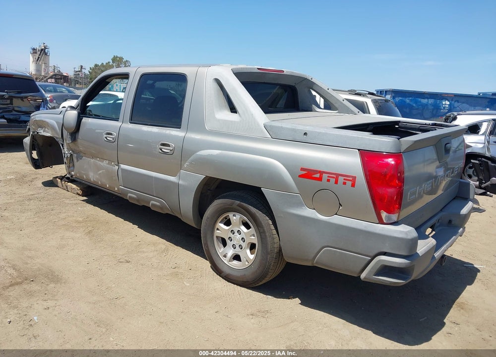 2002 CHEVROLET AVALANCHE 1500 VIN: 3GNEC13T62G131044