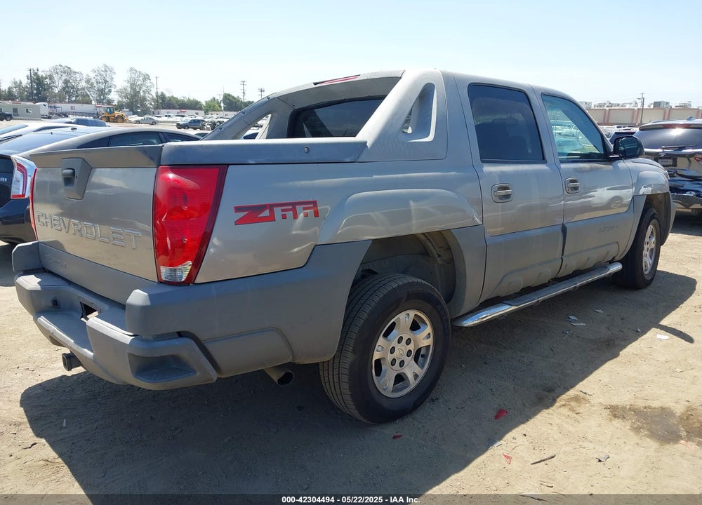 2002 CHEVROLET AVALANCHE 1500 VIN: 3GNEC13T62G131044