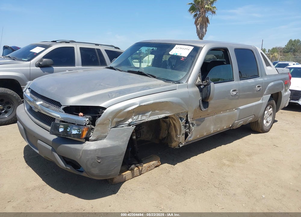 2002 CHEVROLET AVALANCHE 1500 VIN: 3GNEC13T62G131044