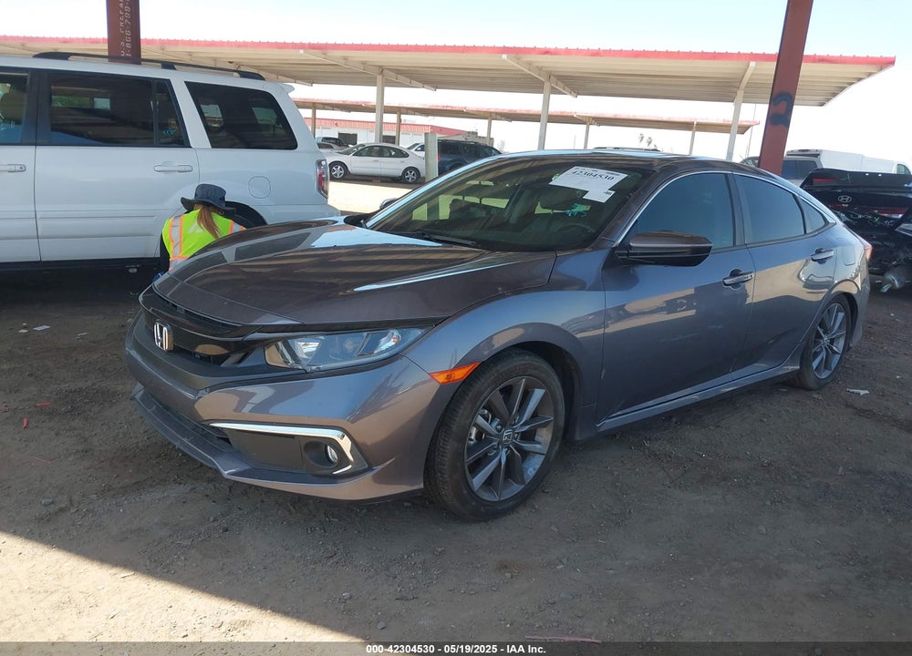 2019 HONDA CIVIC EX VIN: 19XFC1F38KE017275