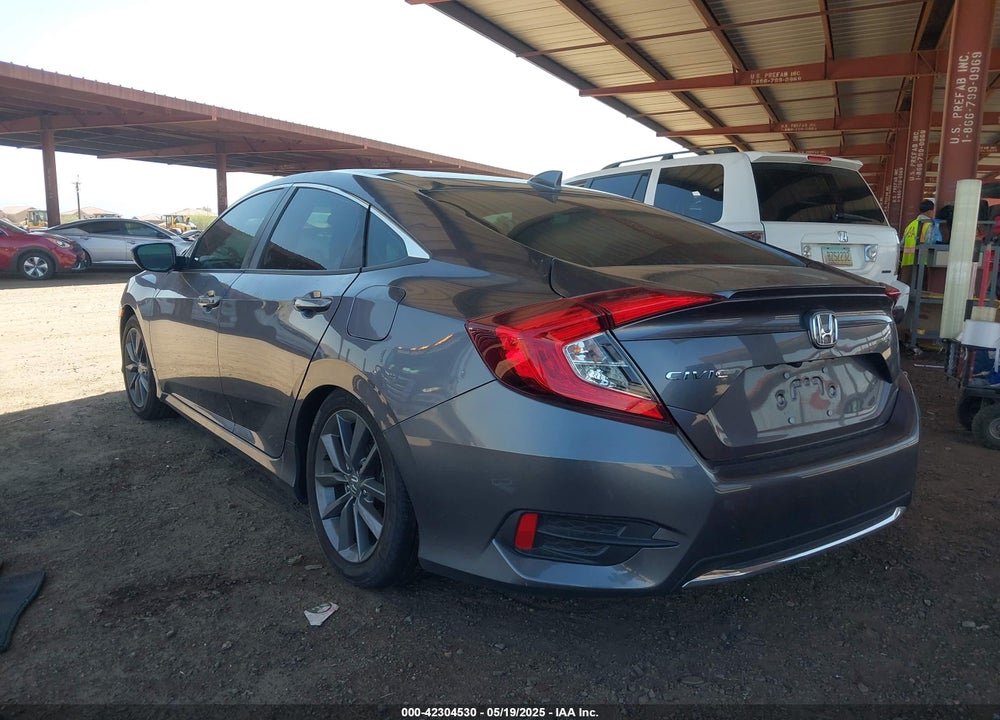 2019 HONDA CIVIC EX VIN: 19XFC1F38KE017275
