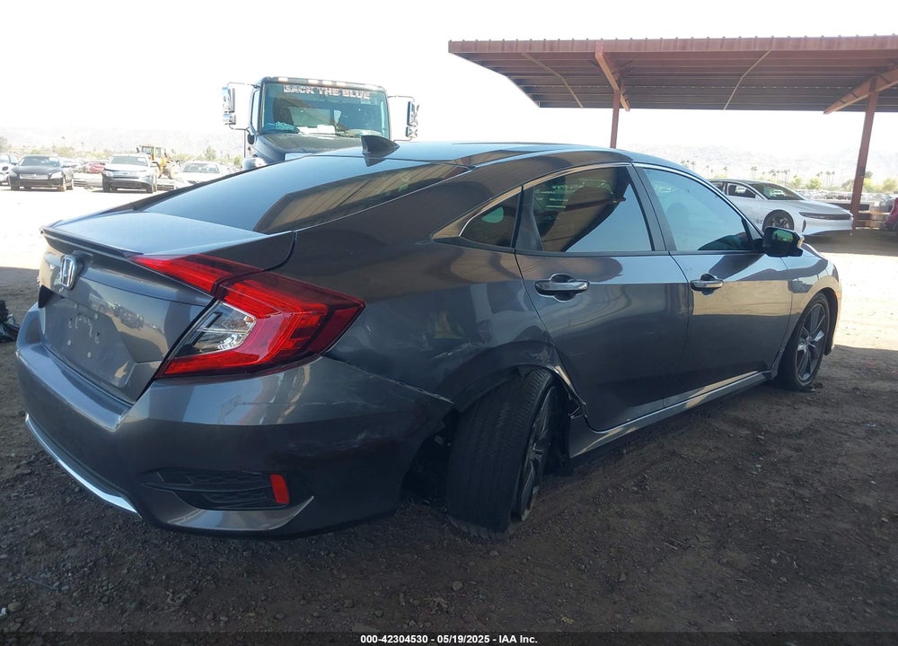 2019 HONDA CIVIC EX VIN: 19XFC1F38KE017275
