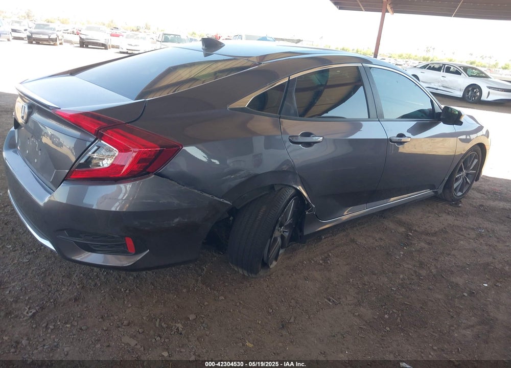 2019 HONDA CIVIC EX VIN: 19XFC1F38KE017275