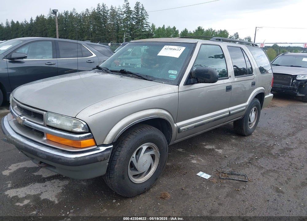 2001 CHEVROLET BLAZER LT VIN: 1GNDT13W71K243705