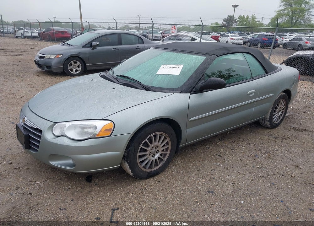 2006 CHRYSLER SEBRING VIN: 1C3EL55R86N119433