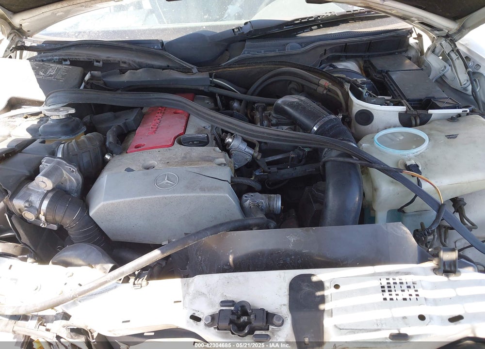 2000 MERCEDES-BENZ C 230 KOMPRESSOR VIN: WDBHA24GXYA833828