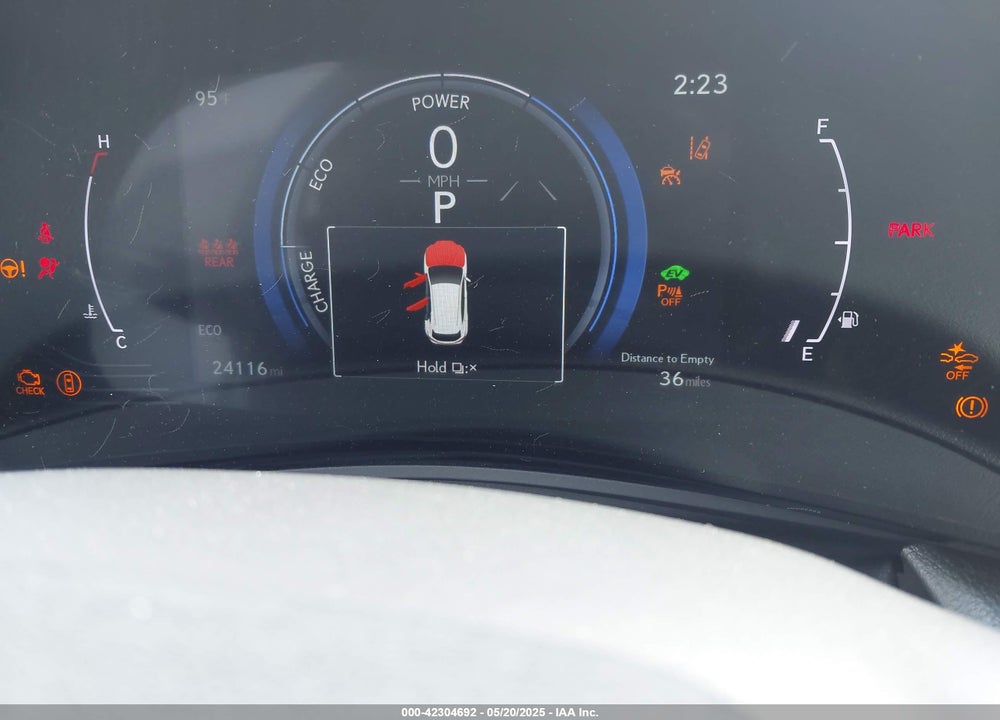 2024 LEXUS NX 350H VIN: JTJHKCEZ0R2029812