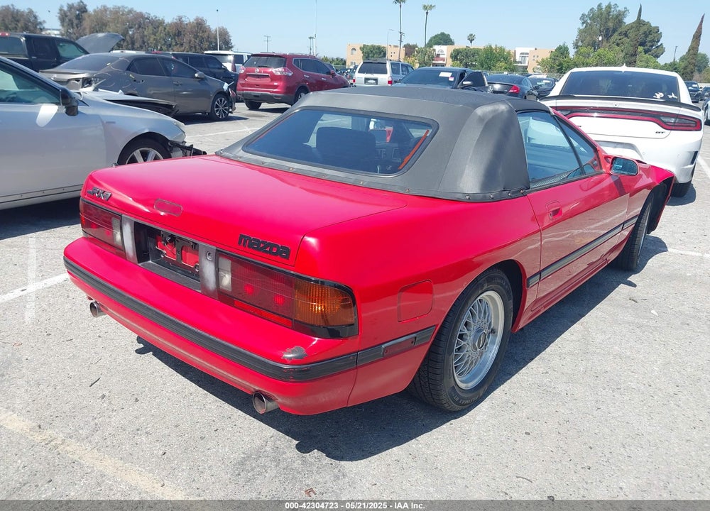 1988 MAZDA RX7 VIN: JM1FC3511J0107807