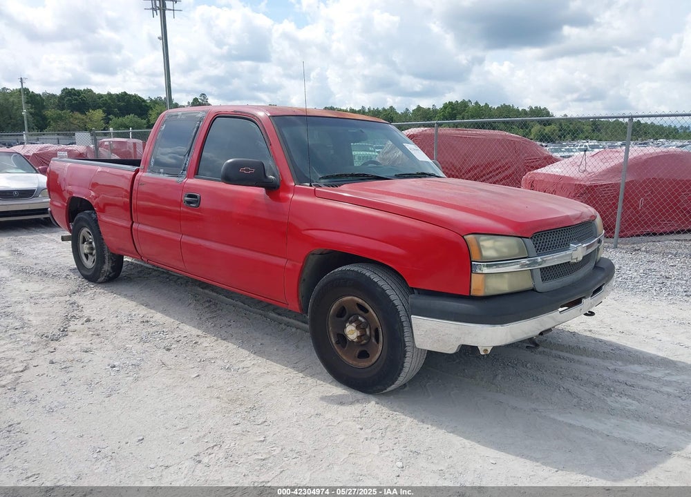 2004 CHEVROLET SILVERADO 1500 WORK TRUCK VIN: 1GCEC19X84Z193857