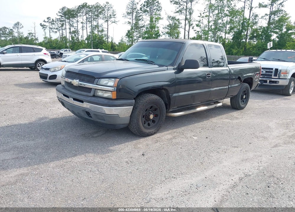 2005 CHEVROLET SILVERADO 1500 WORK TRUCK VIN: 1GCEK19V65Z185226
