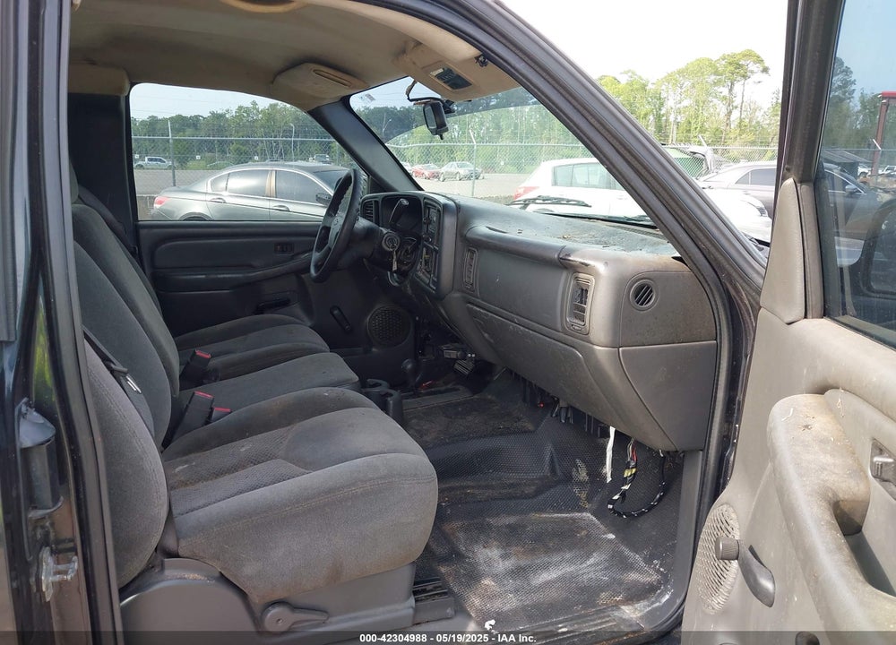 2005 CHEVROLET SILVERADO 1500 WORK TRUCK VIN: 1GCEK19V65Z185226