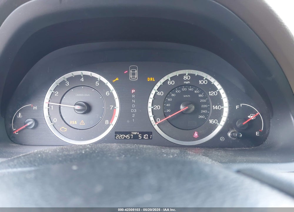 2009 HONDA ACCORD 2.4 EX-L VIN: 1HGCP268X9A026759