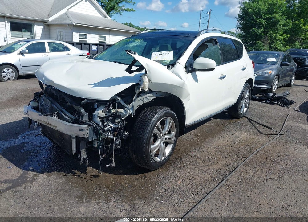 2009 NISSAN MURANO VIN: JN8AZ18W49W121248