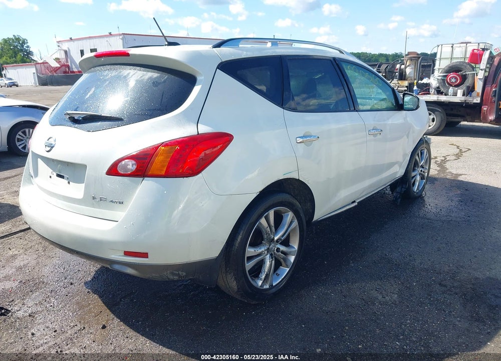2009 NISSAN MURANO VIN: JN8AZ18W49W121248