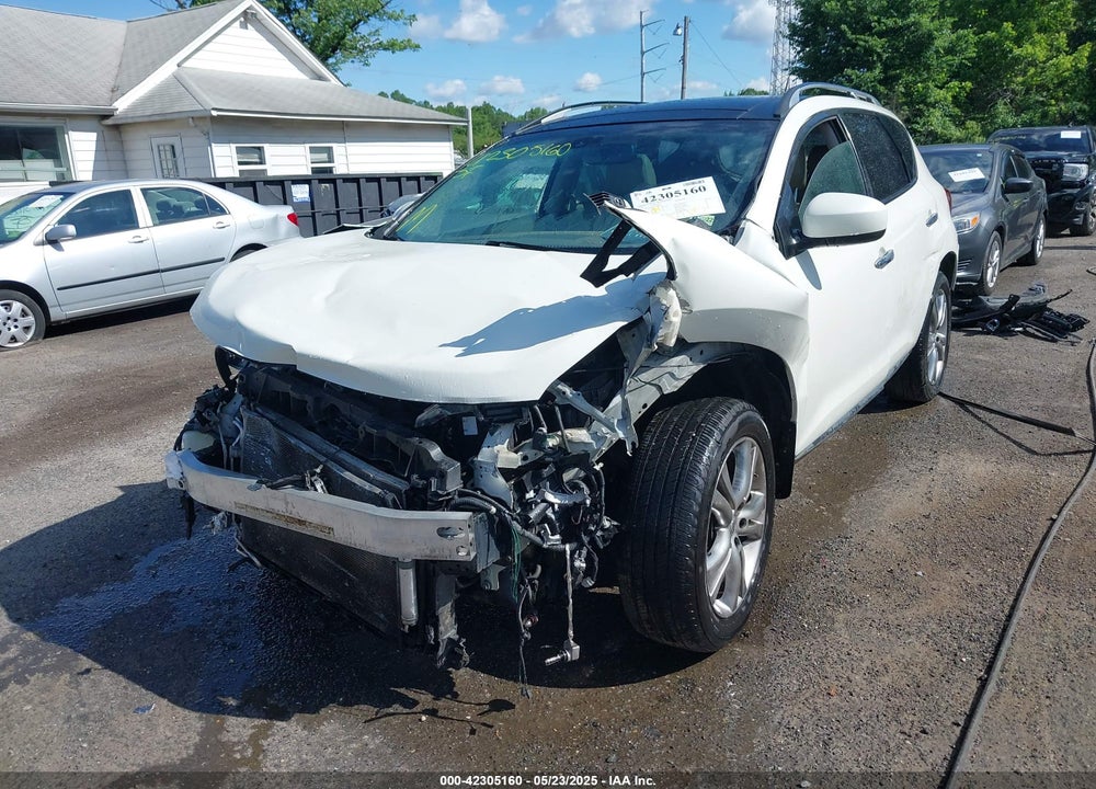 2009 NISSAN MURANO VIN: JN8AZ18W49W121248
