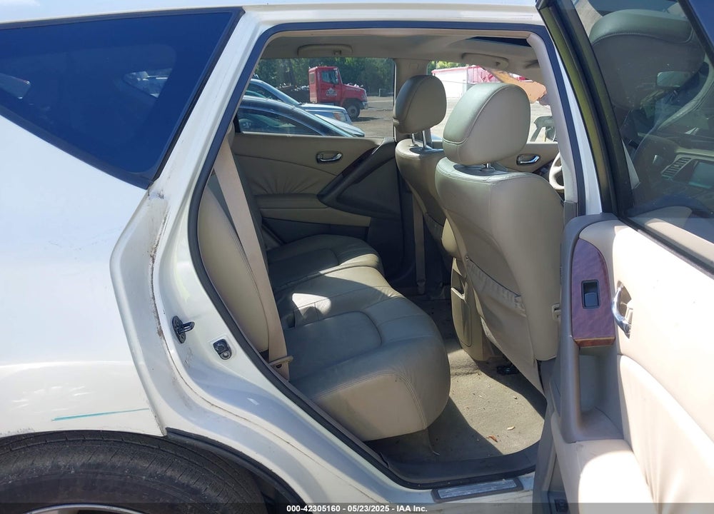 2009 NISSAN MURANO VIN: JN8AZ18W49W121248