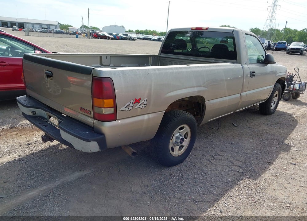 2001 GMC SIERRA 1500 SL VIN: 1GTEK14V51E119596