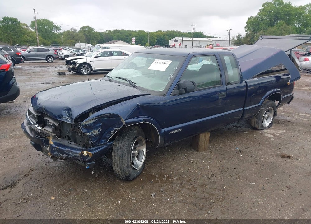 2001 CHEVROLET S-10 VIN: 1GCCS19WX18259344