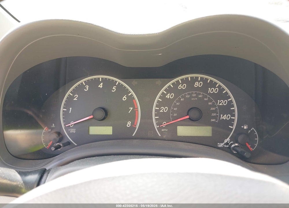 2009 TOYOTA COROLLA VIN: JTDBL40E89J053927