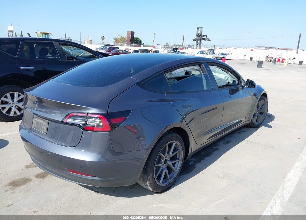2022 TESLA MODEL 3 REAR-WHEEL DRIVE VIN: 5YJ3E1EA9NF212412