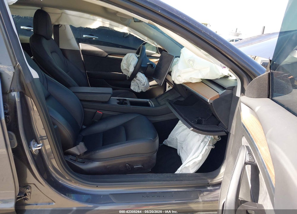 2022 TESLA MODEL 3 REAR-WHEEL DRIVE VIN: 5YJ3E1EA9NF212412