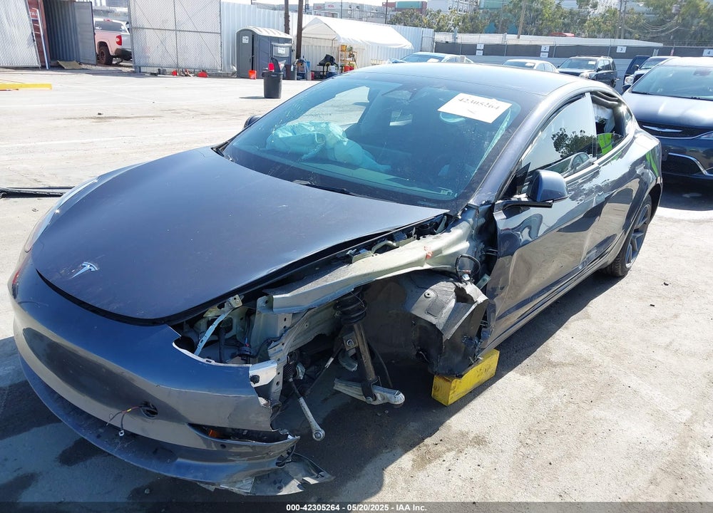 2022 TESLA MODEL 3 REAR-WHEEL DRIVE VIN: 5YJ3E1EA9NF212412