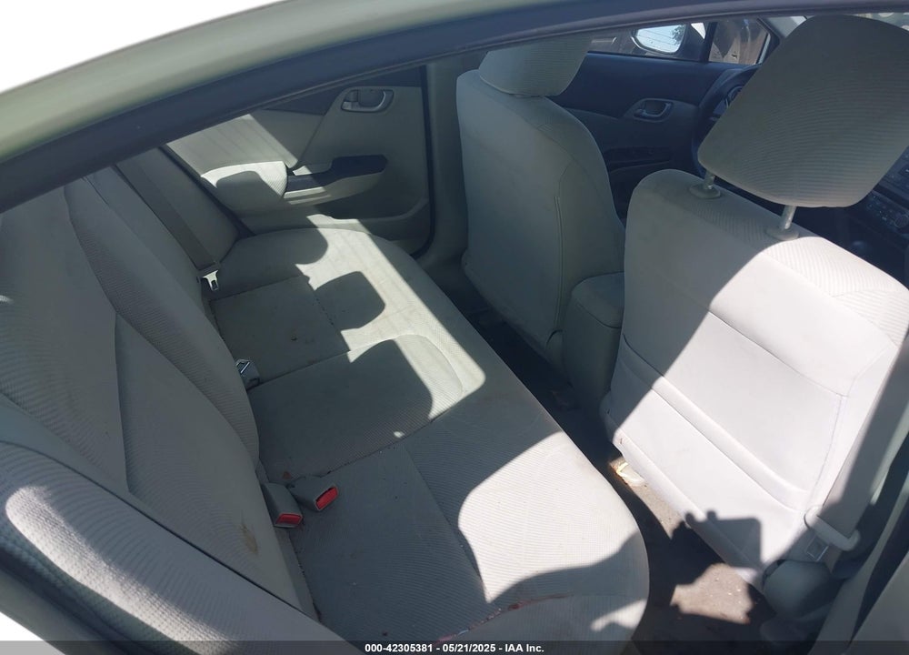 2012 HONDA CIVIC VIN: 19XFB2F5XCE070605