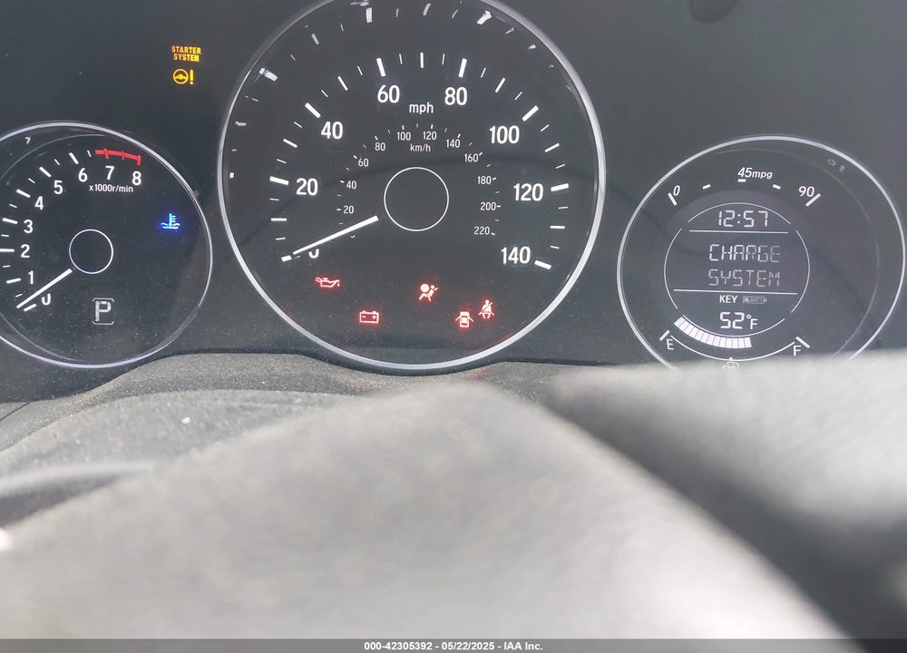 2018 HONDA HR-V VIN: 3CZRU6H51JM727266