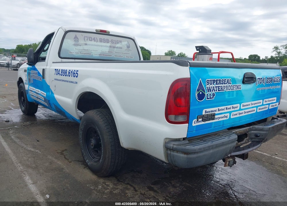 2004 FORD F-250 XL/XLT VIN: 1FTNF20LX4EC78522