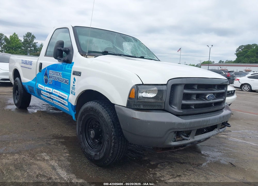 2004 FORD F-250 XL/XLT VIN: 1FTNF20LX4EC78522