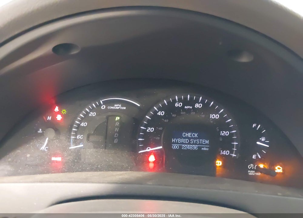 2008 TOYOTA CAMRY HYBRID VIN: 4T1BB46K28U044049