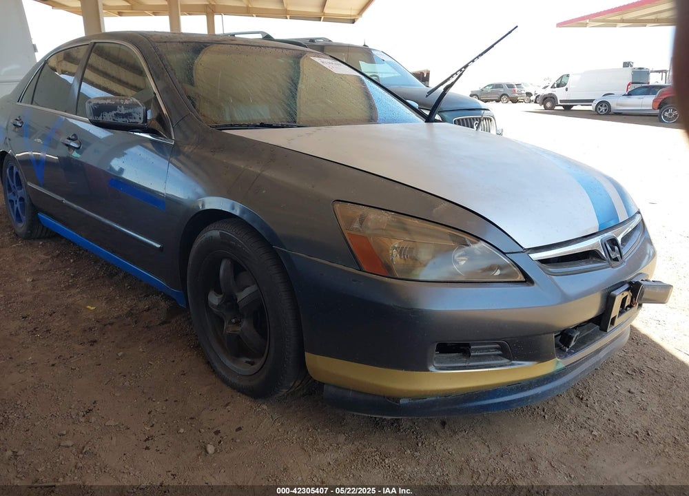 2007 HONDA ACCORD 3.0 EX VIN: 1HGCM66837A080224