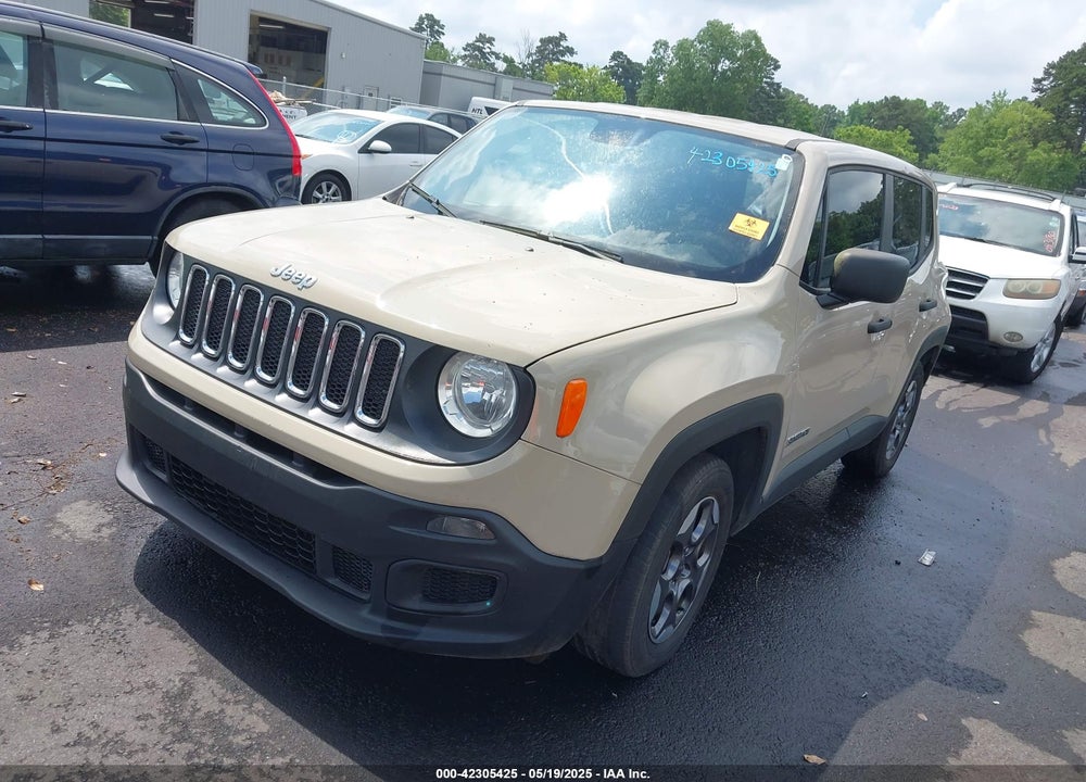 2016 JEEP RENEGADE VIN: ZACCJAAW0GPC93907