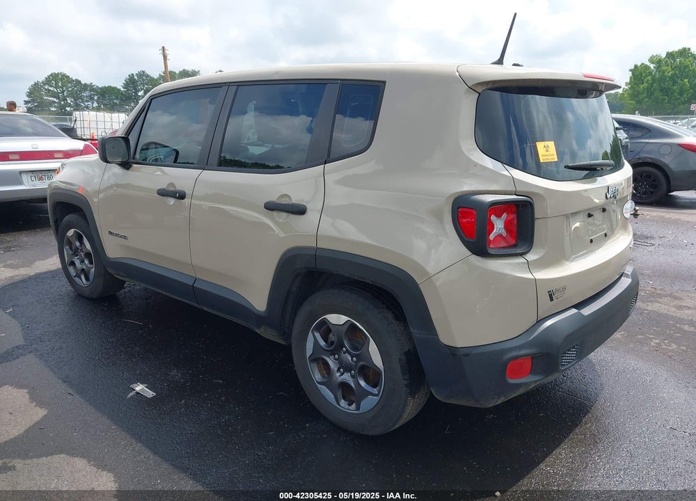 2016 JEEP RENEGADE VIN: ZACCJAAW0GPC93907