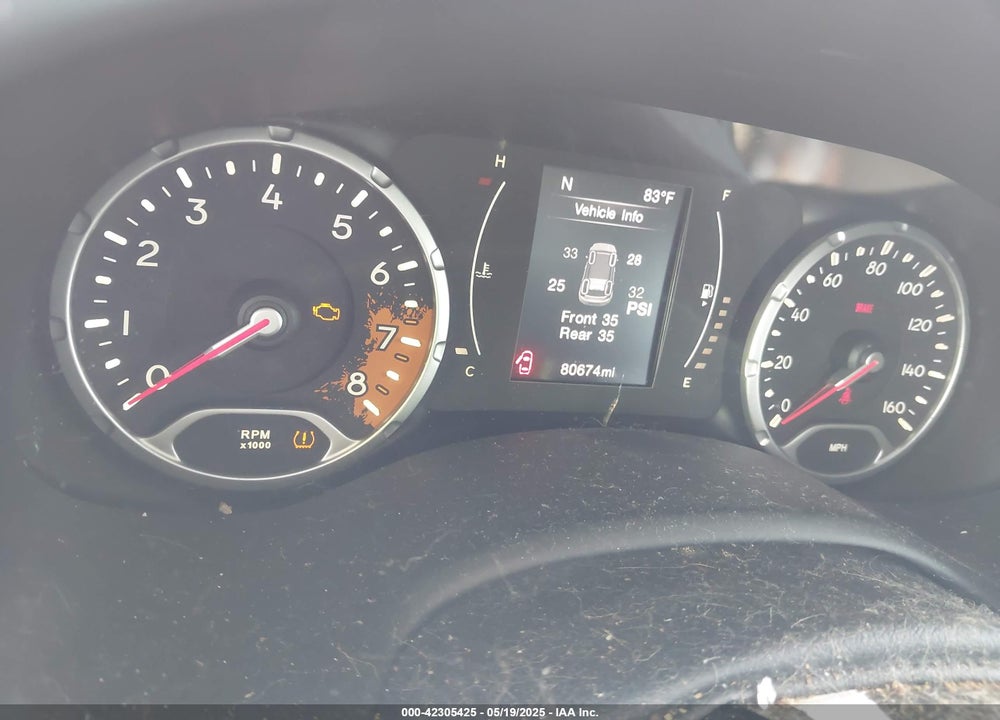 2016 JEEP RENEGADE VIN: ZACCJAAW0GPC93907