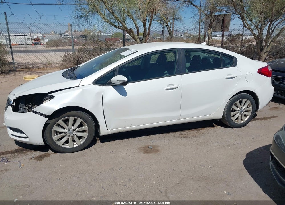2014 KIA FORTE LX VIN: KNAFX4A6XE5217305