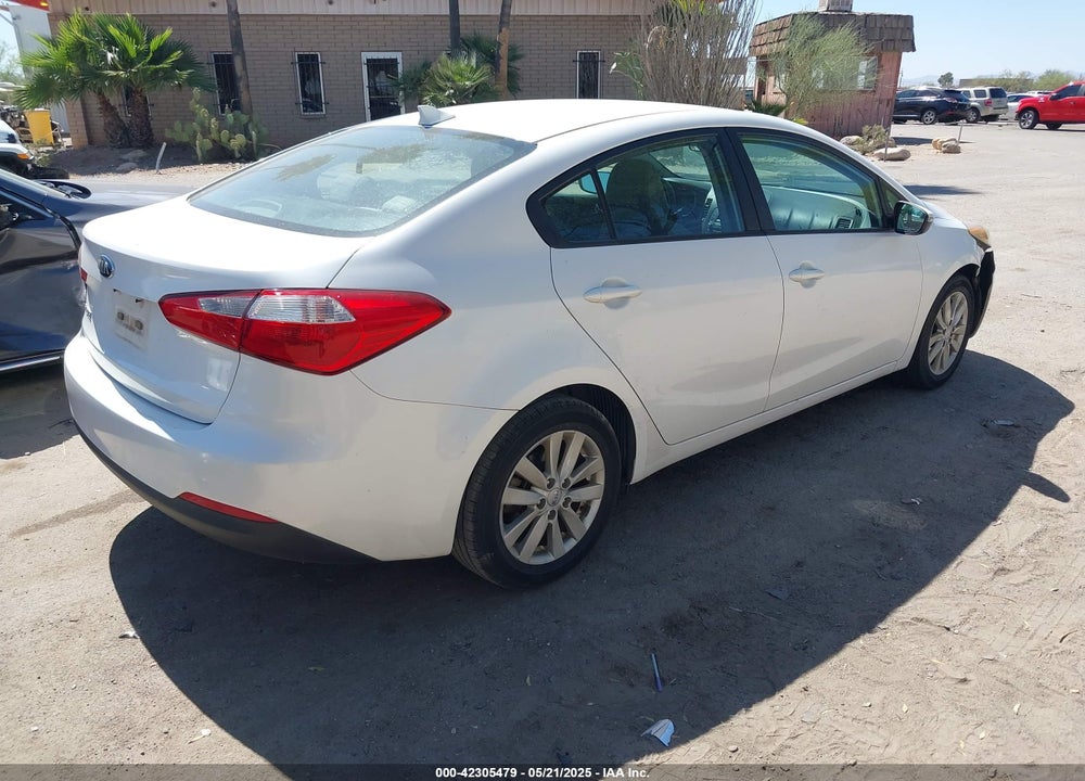2014 KIA FORTE LX VIN: KNAFX4A6XE5217305
